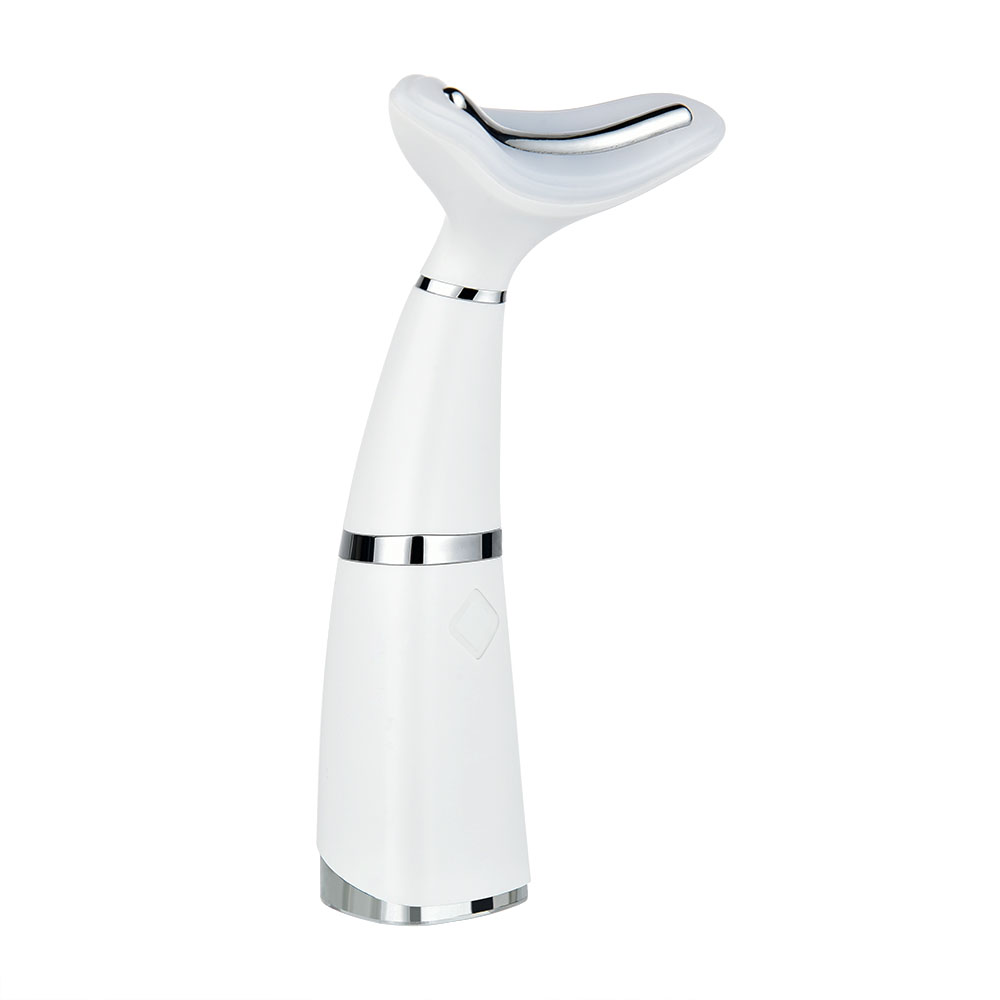 LED Photon Light Heating Therapy Facial Neck Massager Double Chin Neck Facial Sagging Wrinkles Remover Skin Lifting Device